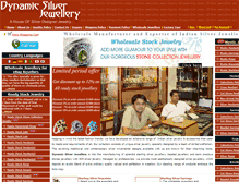 Tablet Screenshot of dynamicsilverjewellery.org